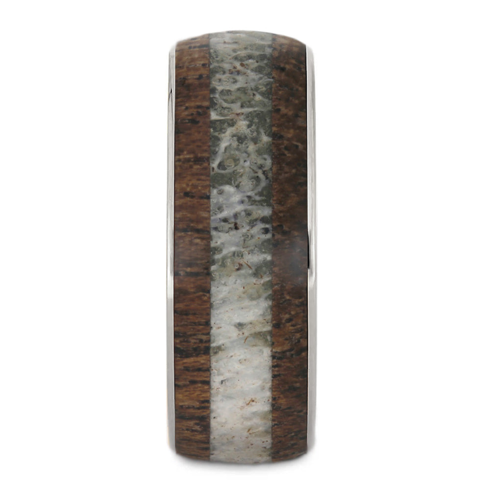 Mesquite Wood Men's Wedding Band