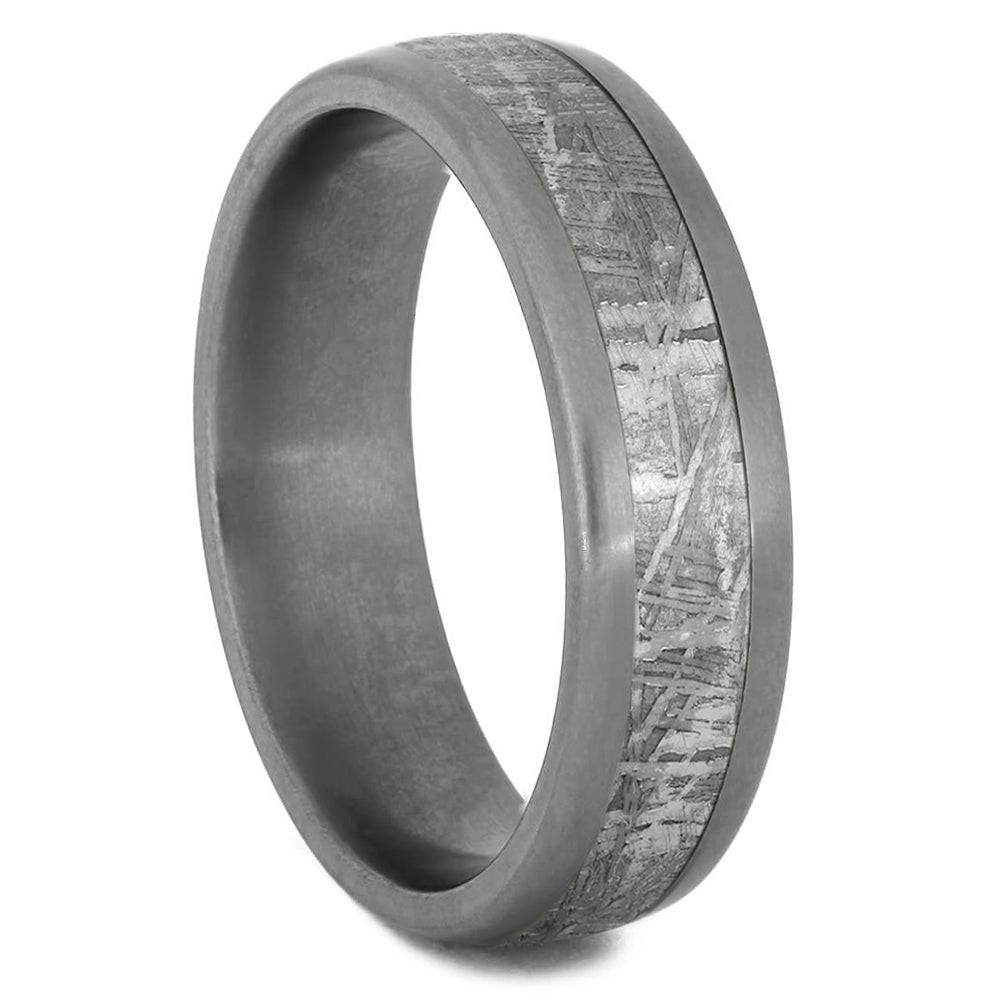 Meteorite Ring With Matte Finish