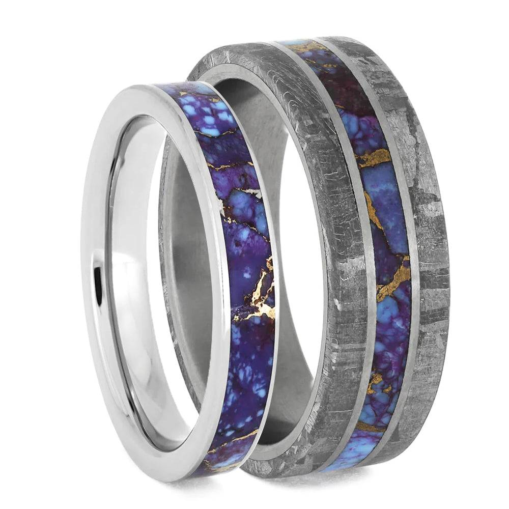Matching Purple Wedding Band
