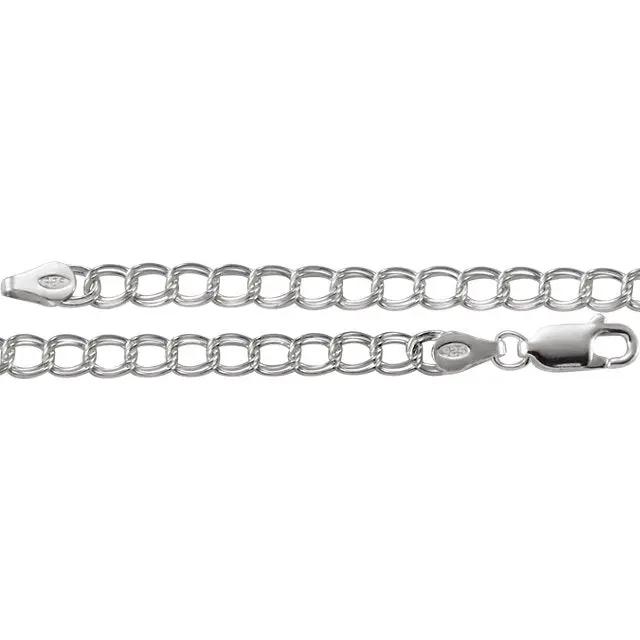 Sterling Silver Charm Bracelet-ST7036 - Jewelry by Johan