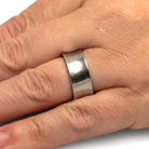 Concave Wedding Band