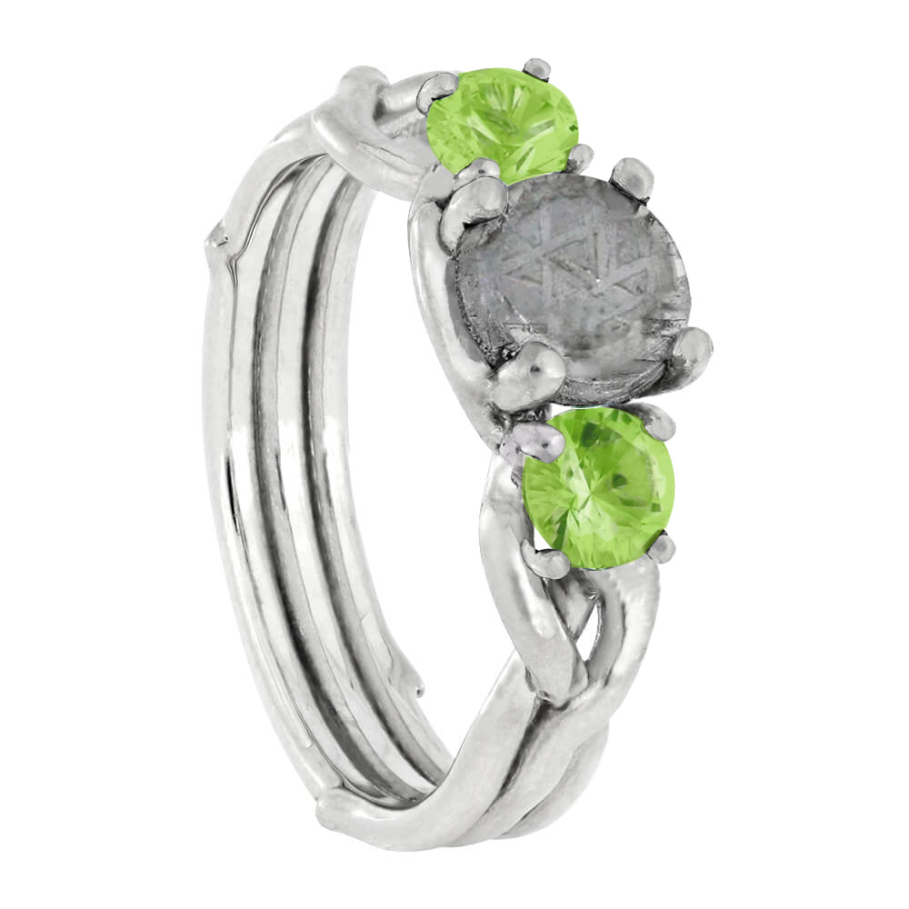 Peridot Engagement Ring