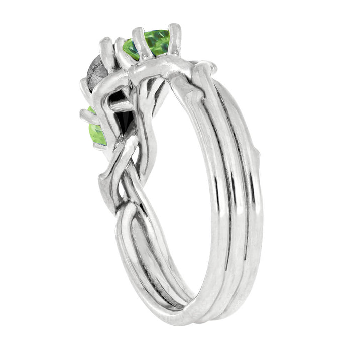 Peridot Engagement Ring