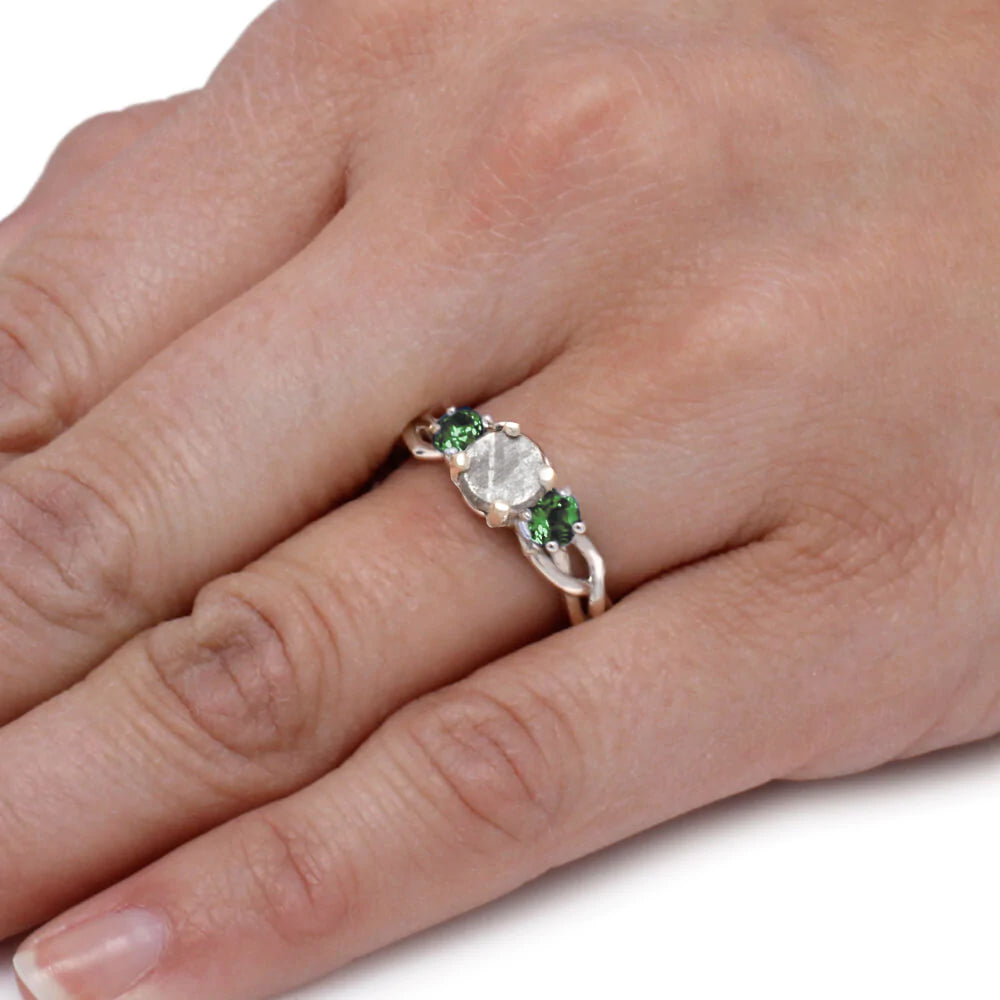 Emerald Engagement Ring