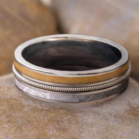 Musician Rings | String, Wood, Vinyl | Jewelry by Johan Page 2 ...