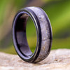 Dinosaur Bone and Wood Wedding Band