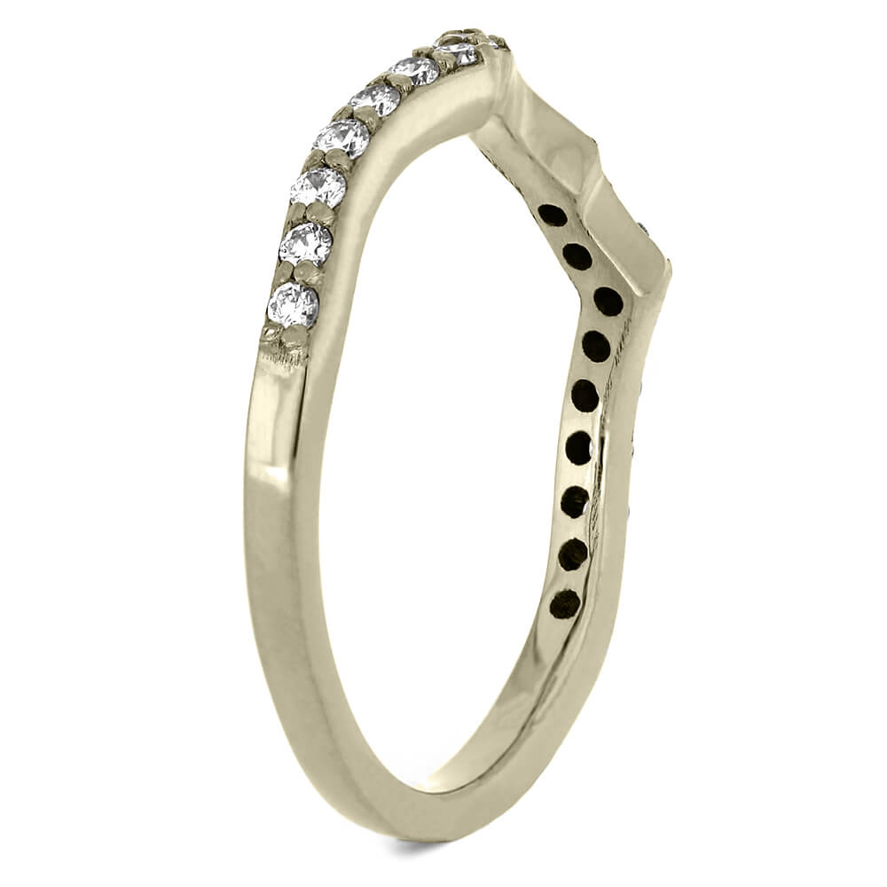 Custom White Gold Diamond Wedding Band-4340WG - Jewelry by Johan