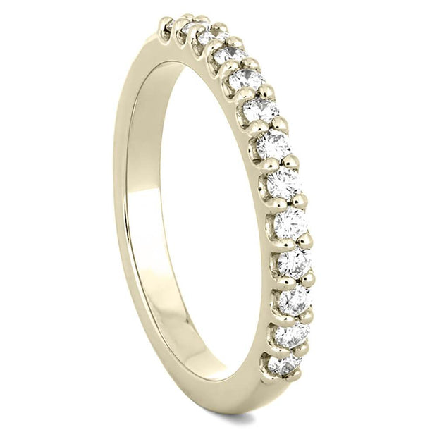 Diamond Half Eternity Women's Wedding Band in White Gold-4361WG - Jewelry by Johan