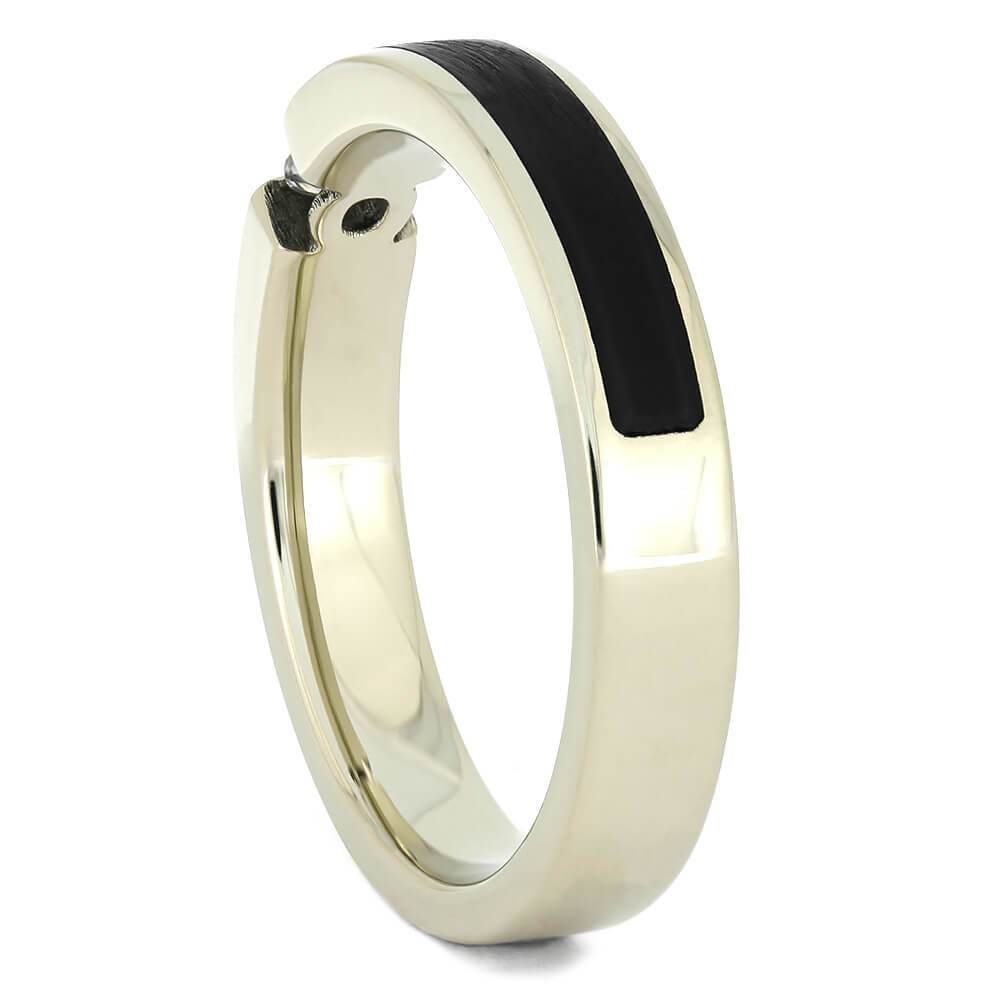 Vinyl Record Engagement Ring with Diamond-4416 - Jewelry by Johan