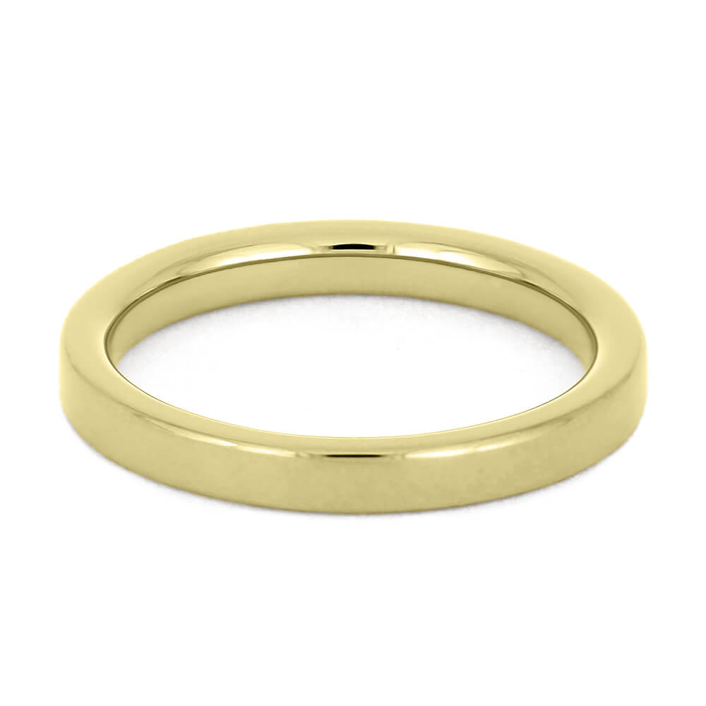 Thin 2mm Yellow Gold Wedding Band-4428YG - Jewelry by Johan