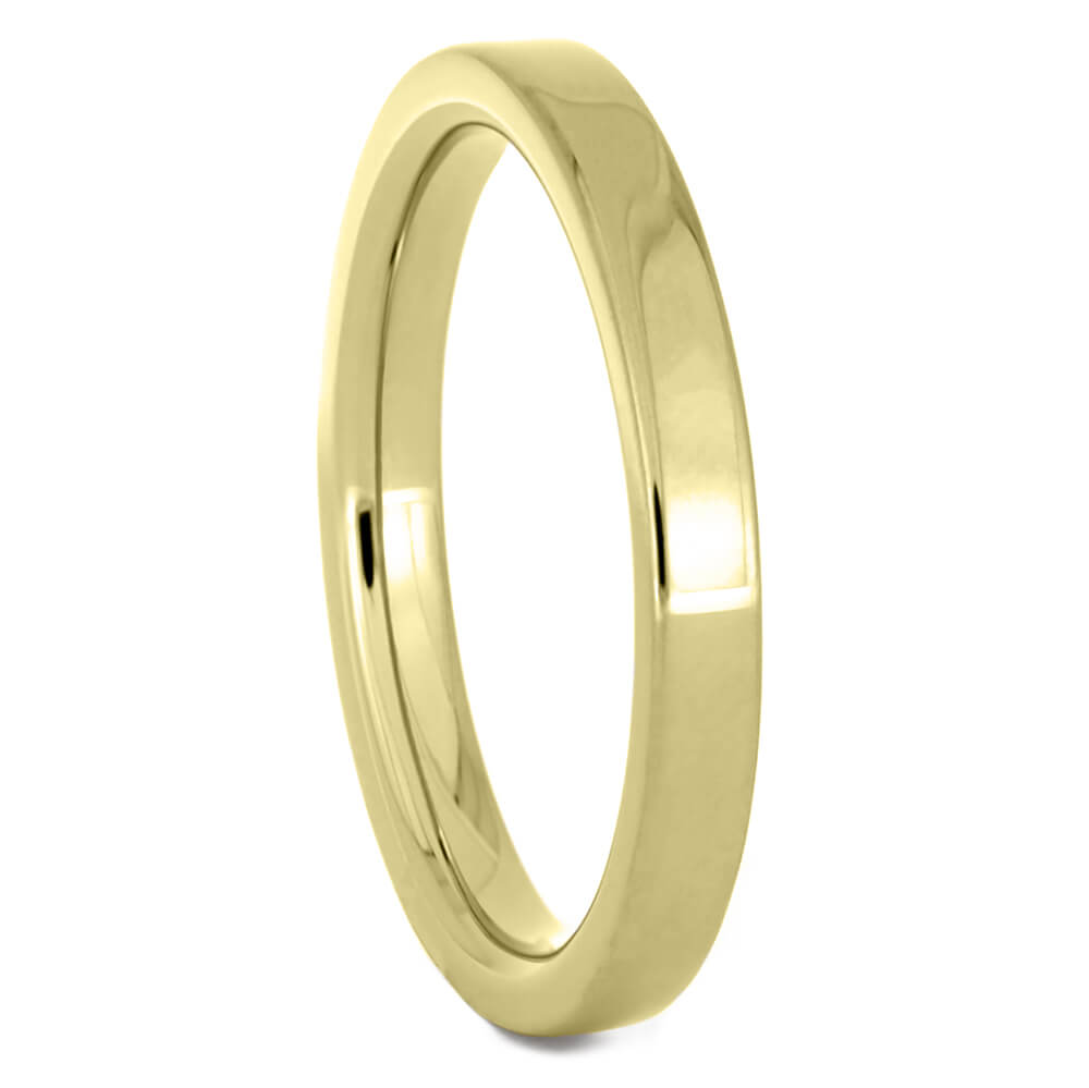 Thin 2mm Yellow Gold Wedding Band-4428YG - Jewelry by Johan