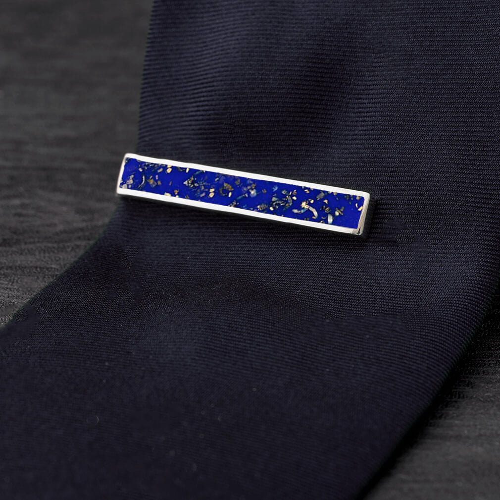 Blue Stardust™ Tie Clip