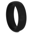 Brushed Black Zirconium Men's Ring with Round Profile-4520-BR - Jewelry by Johan