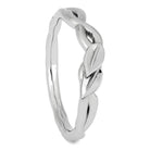 Platinum Wedding Band with Branch & Leaf Design-4563 - Jewelry by Johan
