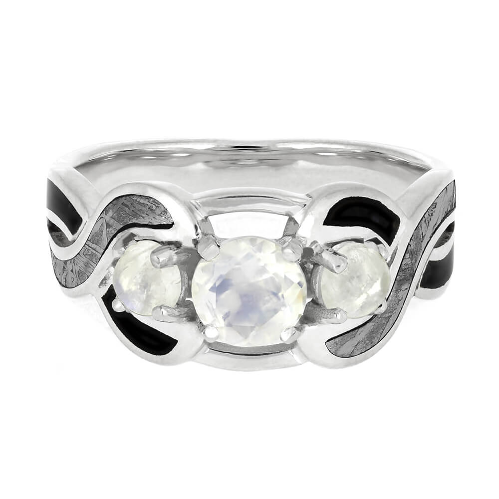 Triple Stone Engagement Ring