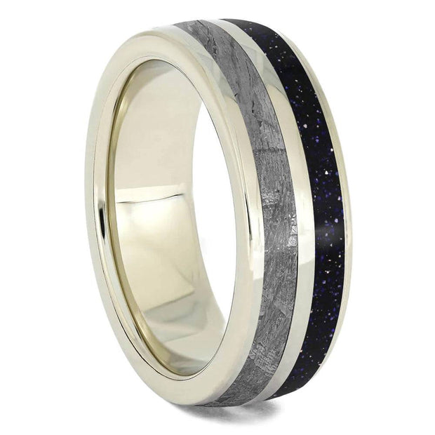Meteorite Men's Wedding Band