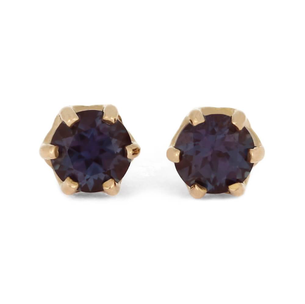 Alexandrite Stud Earrings