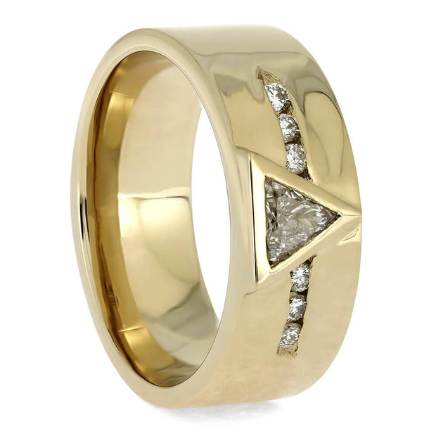 Yellow Gold and Diamond Ring