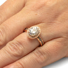 Meteorite Engagement Ring