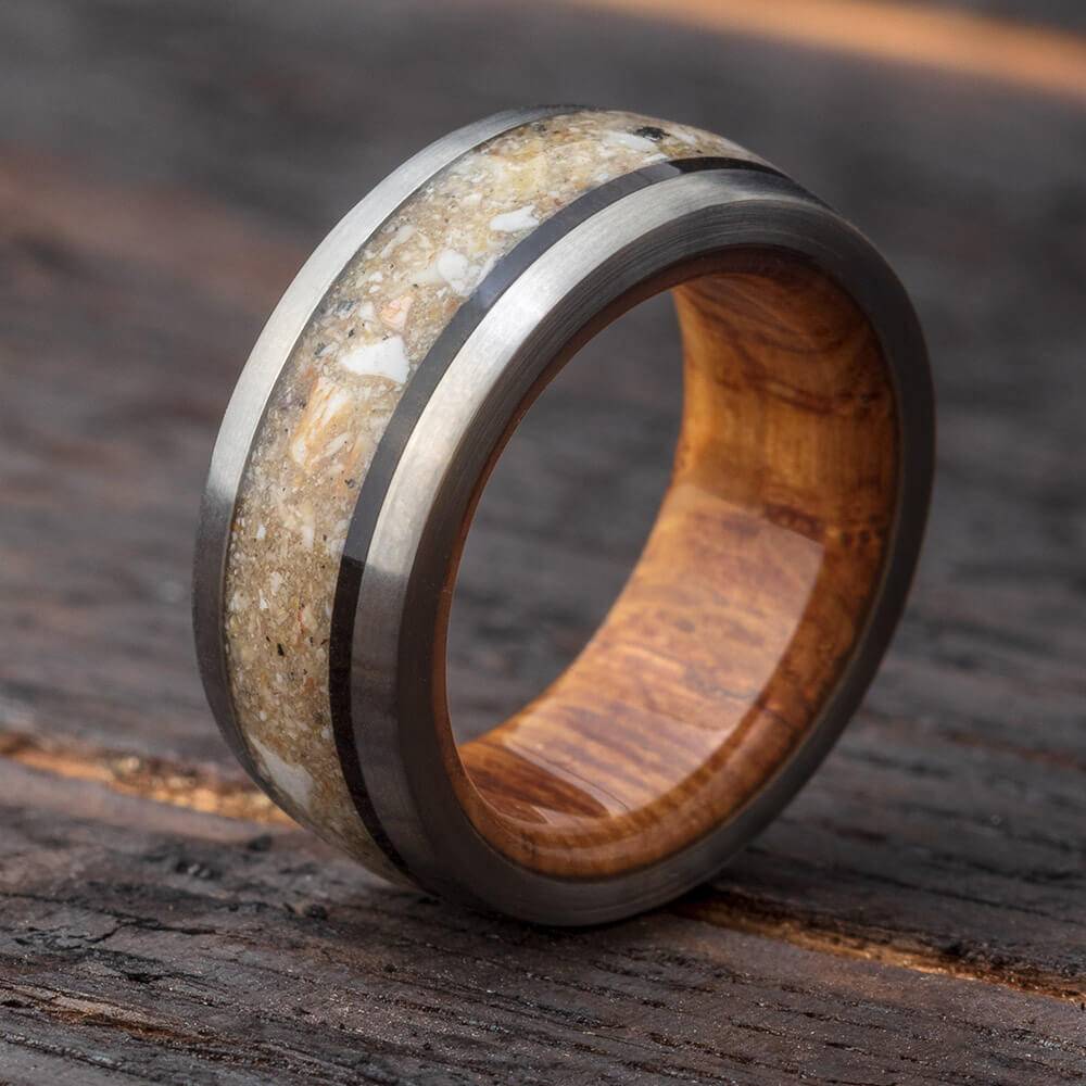 Titanium Pet Memorial Ring