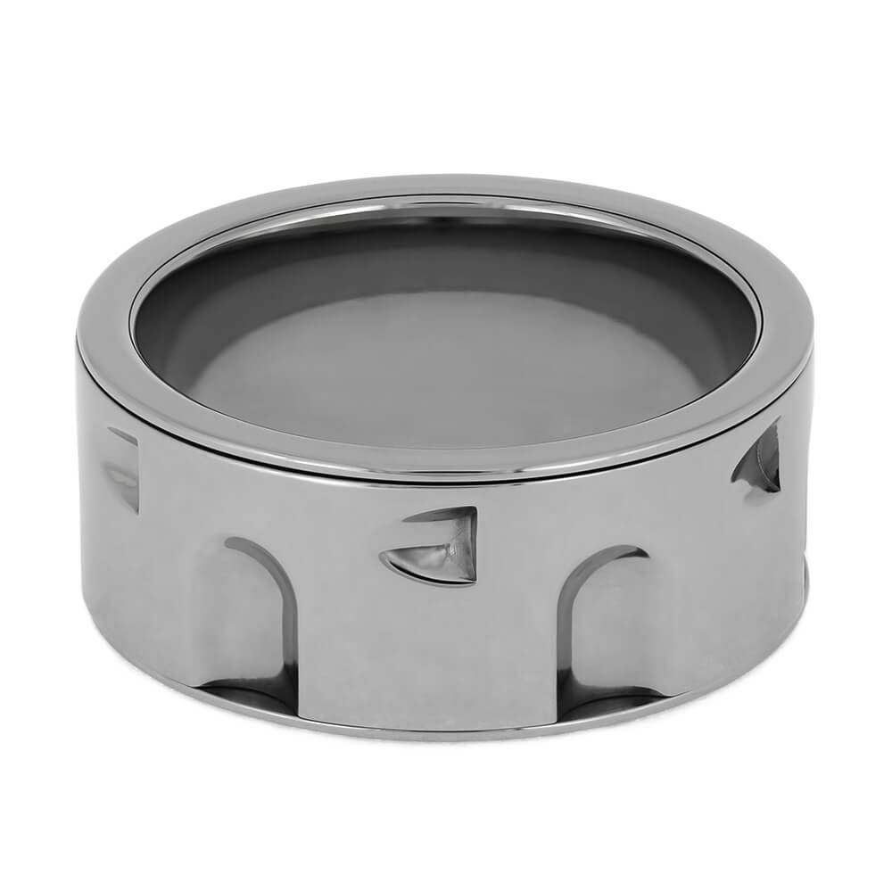 Spinning Revolver Wedding Band, Spinner Ring-4745 - Jewelry by Johan