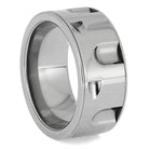 Spinning Revolver Wedding Band, Spinner Ring-4745 - Jewelry by Johan