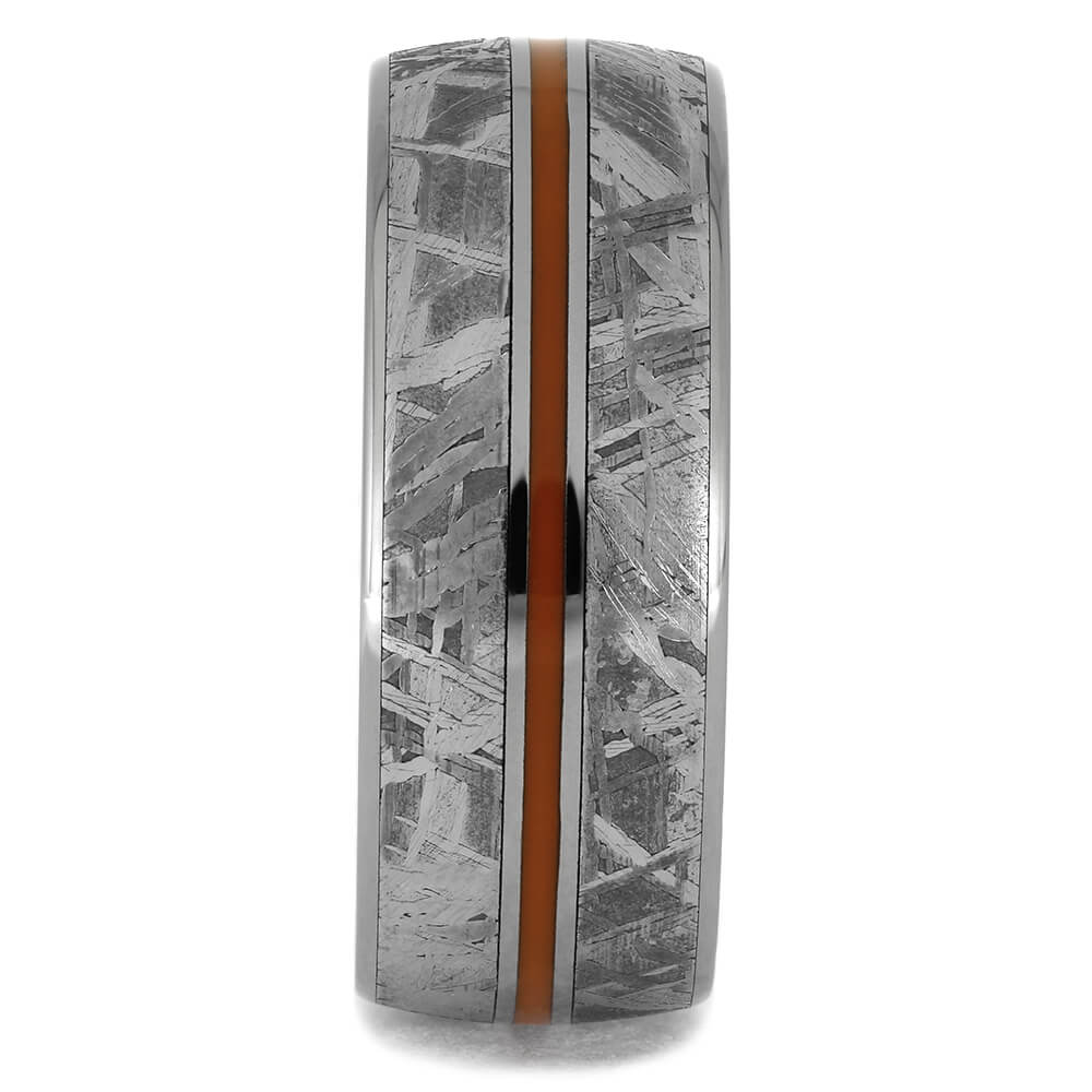 Polished Titanium Wedding Bands