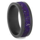 Black Stardust & Zirconium Men's Wedding Band, Multiple Color Options-4750 - Jewelry by Johan