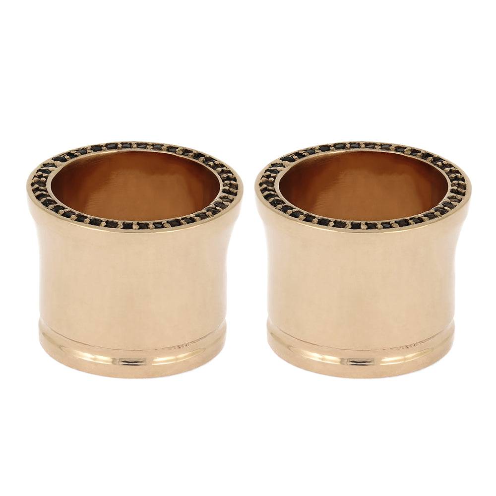 Rose Gold Ear Gauges