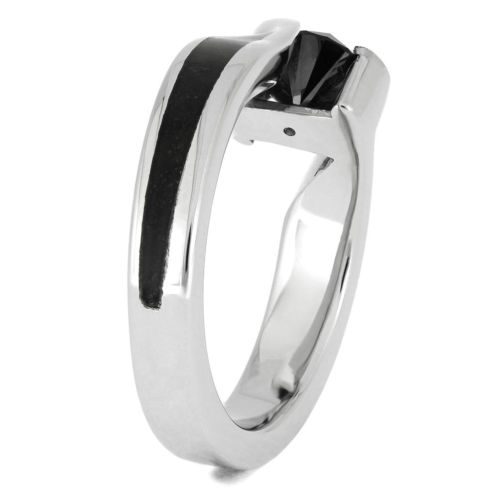 Black Diamond Engagement Rings