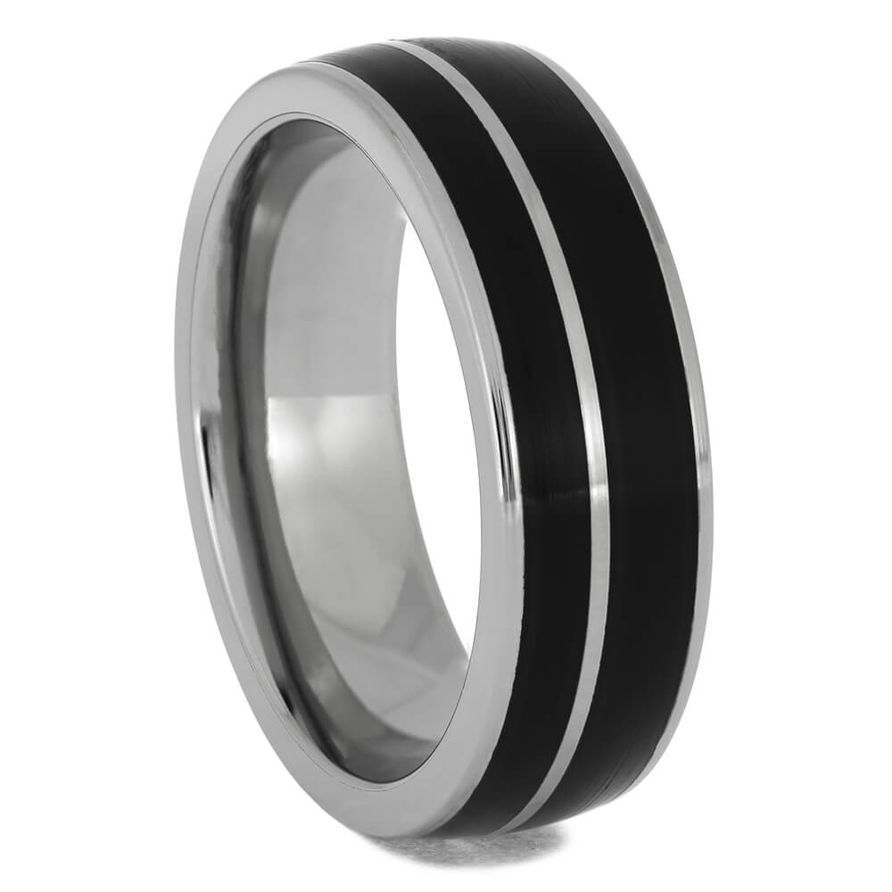 Vinyl LP Ring in Titanium