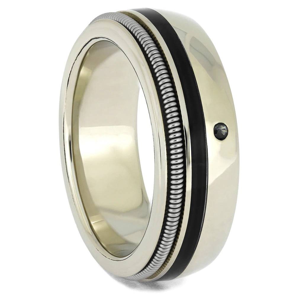 White Gold Rings for Musicians