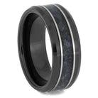 Black Ceramic Wedding Bands