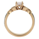Unique Rose Gold Engagement Rings