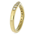 Custom Diamond Wedding Band in Solid Gold - Jewelry by Johan