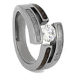 Titanium Tension Engagement Ring for Women