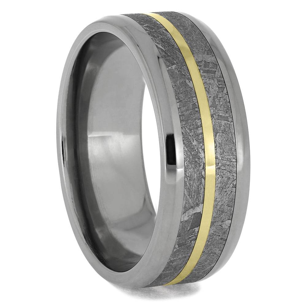 Meteorite Wedding Band