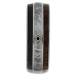 Black Diamond and Wood Wedding Band