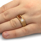 Yellow Gold Ring for Men