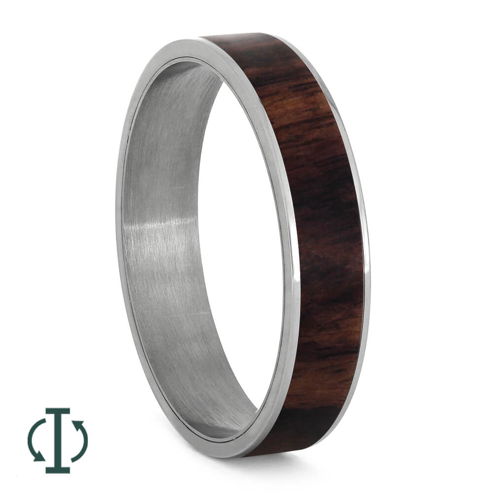 Exotic King Wood Inlays For Interchangeable Rings, 5MM or 6MM-INTCOMP-WDX - Jewelry by Johan