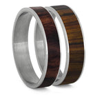 Exotic King Wood Inlays For Interchangeable Rings, 5MM or 6MM-INTCOMP-WDX - Jewelry by Johan