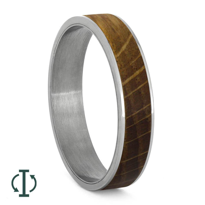 Oak Wood Inlays For Interchangeable Rings, 5MM or 6MM-INTCOMP-WD - Jewelry by Johan