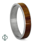 Exotic Tulipwood Inlays For Interchangeable Rings, 5MM or 6MM-INTCOMP-WDX - Jewelry by Johan