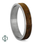 Whiskey Barrel Wood Inlays For Interchangeable Rings, 5MM or 6MM-INTCOMP-WDP - Jewelry by Johan