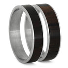 Ziricote Wood Inlays For Interchangeable Rings, 5MM or 6MM-INTCOMP-WD - Jewelry by Johan