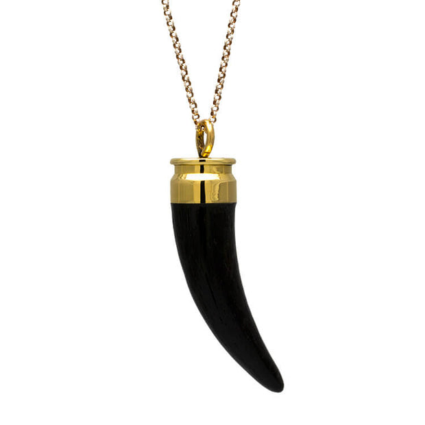 Springbok Horn Pendant