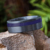 Black & Blue Men's Wedding Band