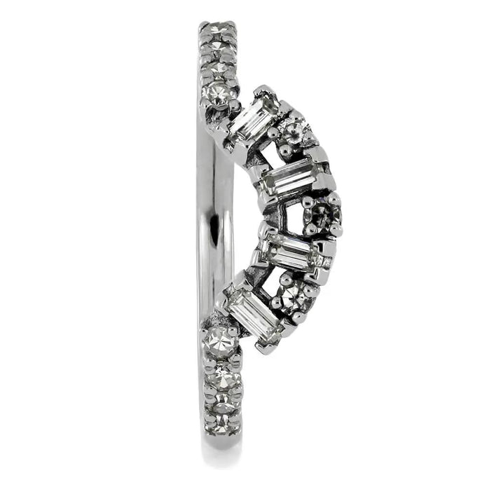 Unique Diamond Women's Wedding Band