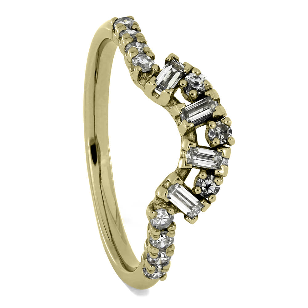 Diamond Ring with Yellow Gold