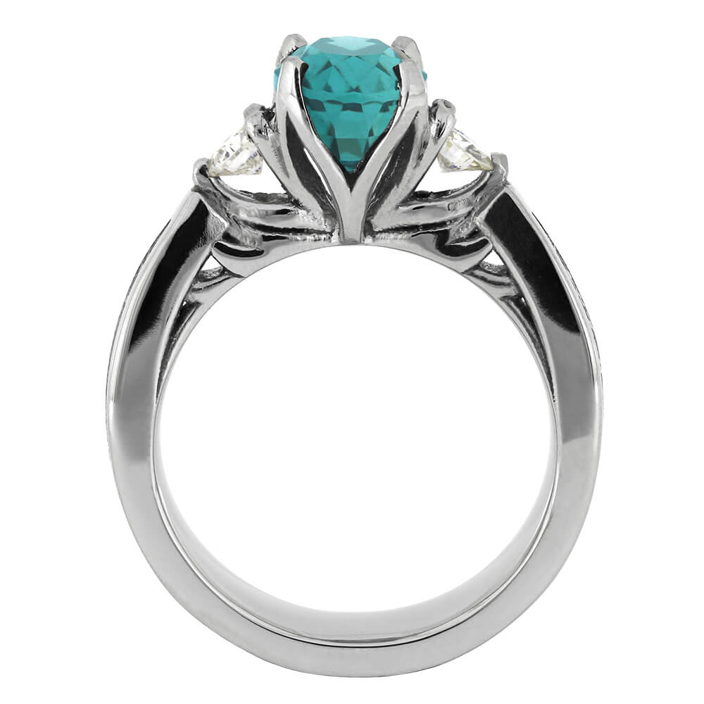 Three Stone Engagement Ring